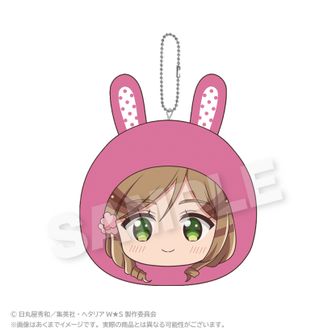 ヘタリア World☆Stars_ぺたん娘缶バッジ 日本 | ヘタリア World